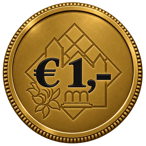 € 1,-